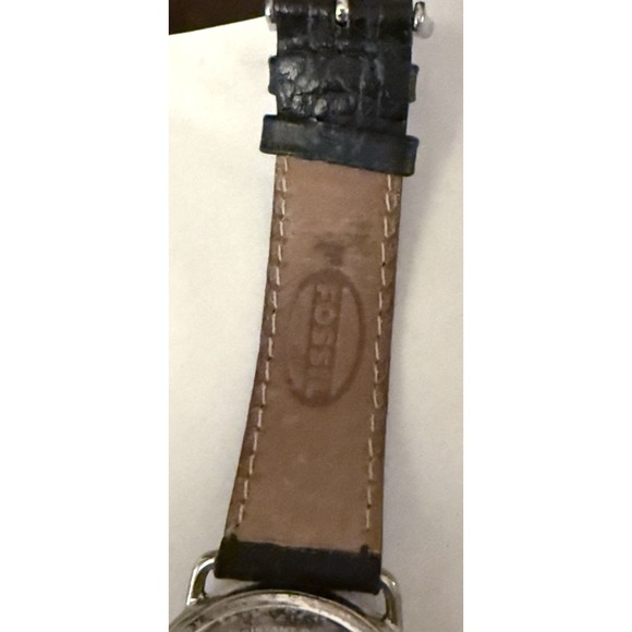 Vintage Fossil LE9490 Limited Edition News Boy Wind Up Tin Toy Set Watch - Picture 7 of 10